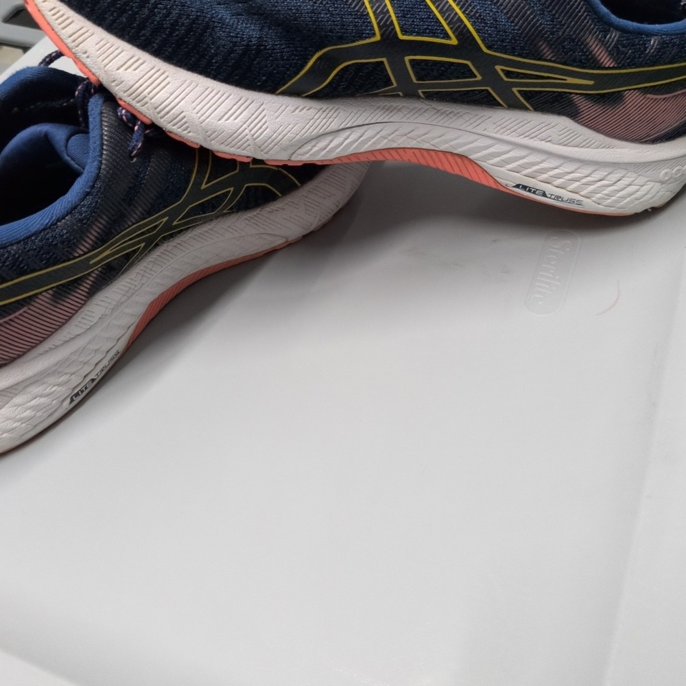 Asics GT-2000 10 womens Shoes Size 11.5 Blue Running Walking Athletic Sneakers - Picture 8 of 9